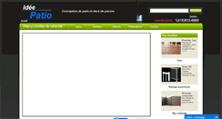 Desktop Screenshot of ideepatio.com